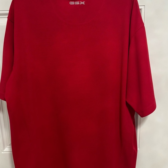 Atlanta Braves Red GSX Polo Shirt Men’s Size XL MLB Logo Embroidered - Picture 6 of 6